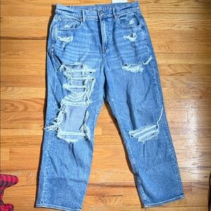 American Eagle Outfitters Highest Rise 90s Boyfriend Denim Jeans